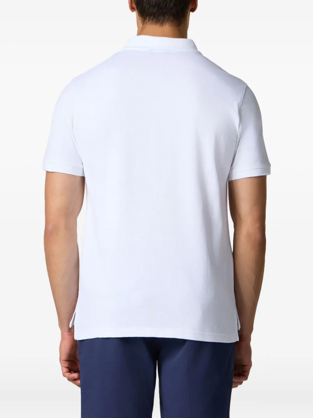 Brooks Brothers Poloshirt met geborduurd logo Wit