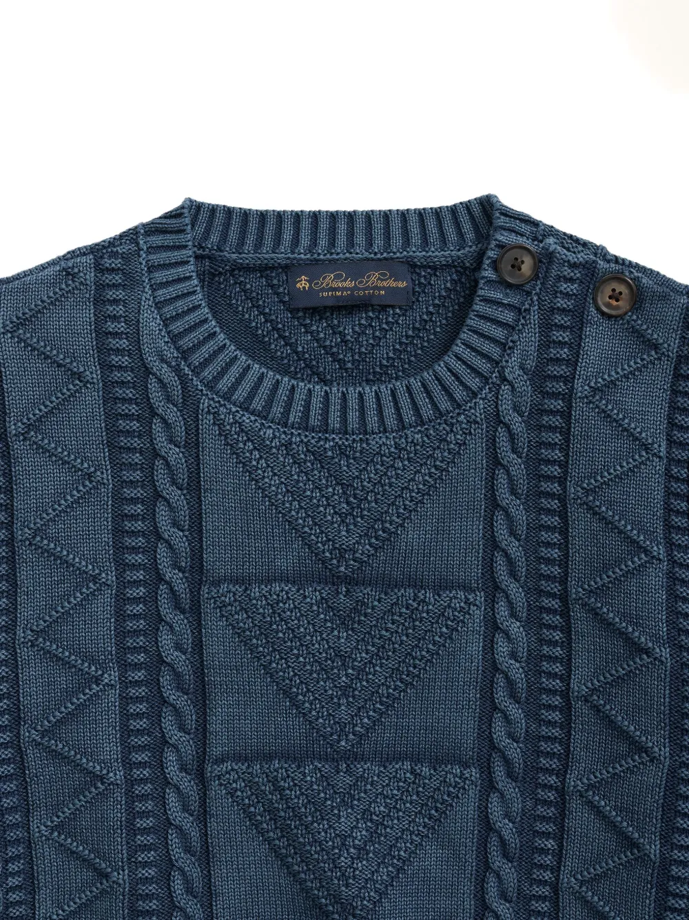 Brooks Brothers Katoenen trui Blauw