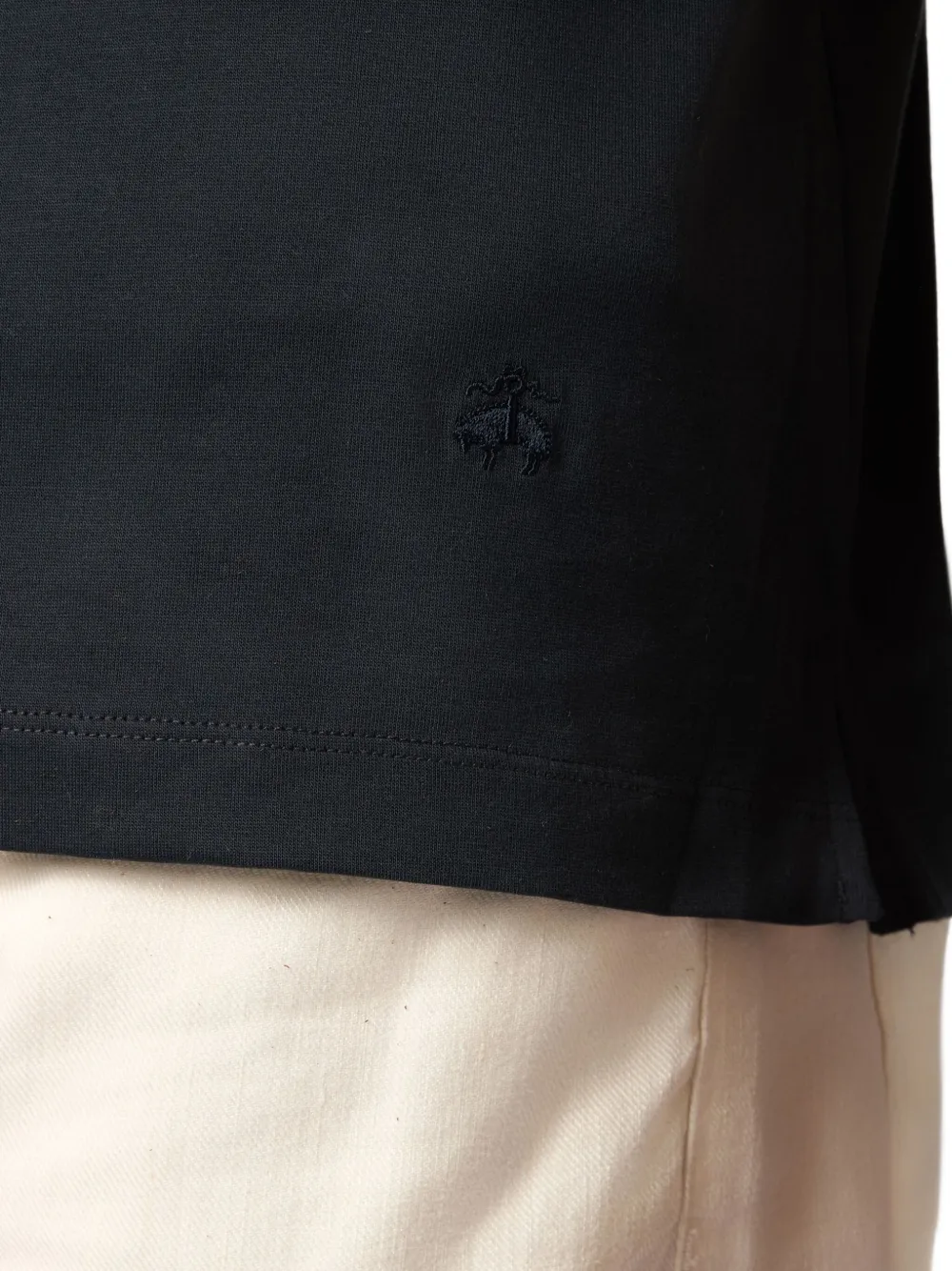 Brooks Brothers Jersey T-shirt Blauw