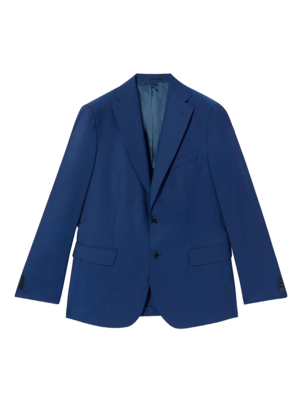 Brooks Brothers Blazer van scheerwol Blauw