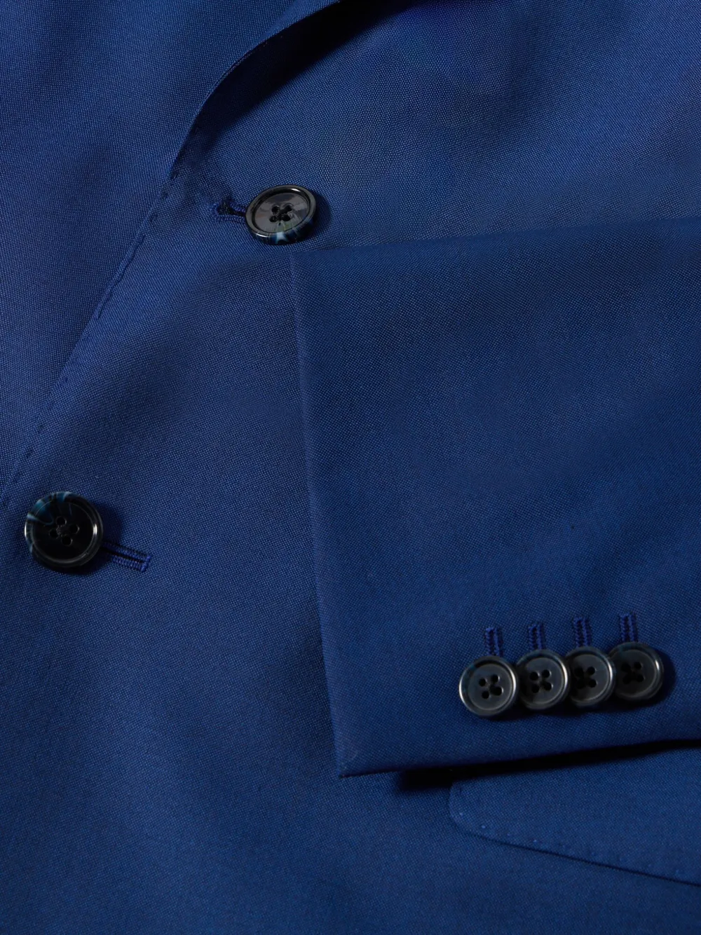 Brooks Brothers Blazer van scheerwol Blauw