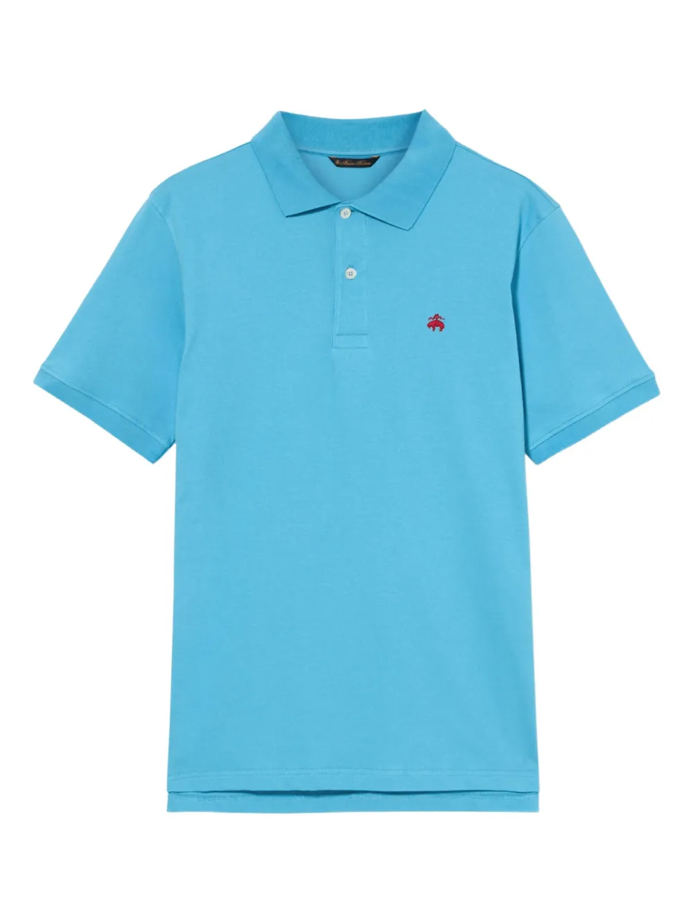 Brooks Brothers Polo con logo ricamato | blu | Image 1