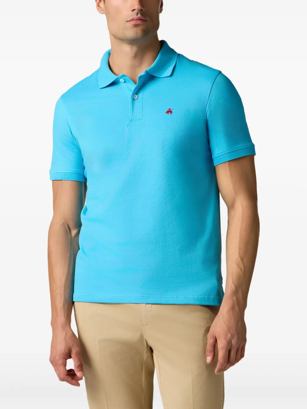 Brooks Brothers Polo con logo ricamato | Polo | Image 3
