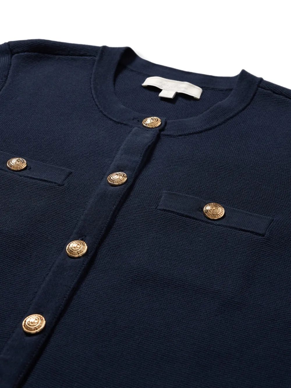 Brooks Brothers Vest met knopen Blauw