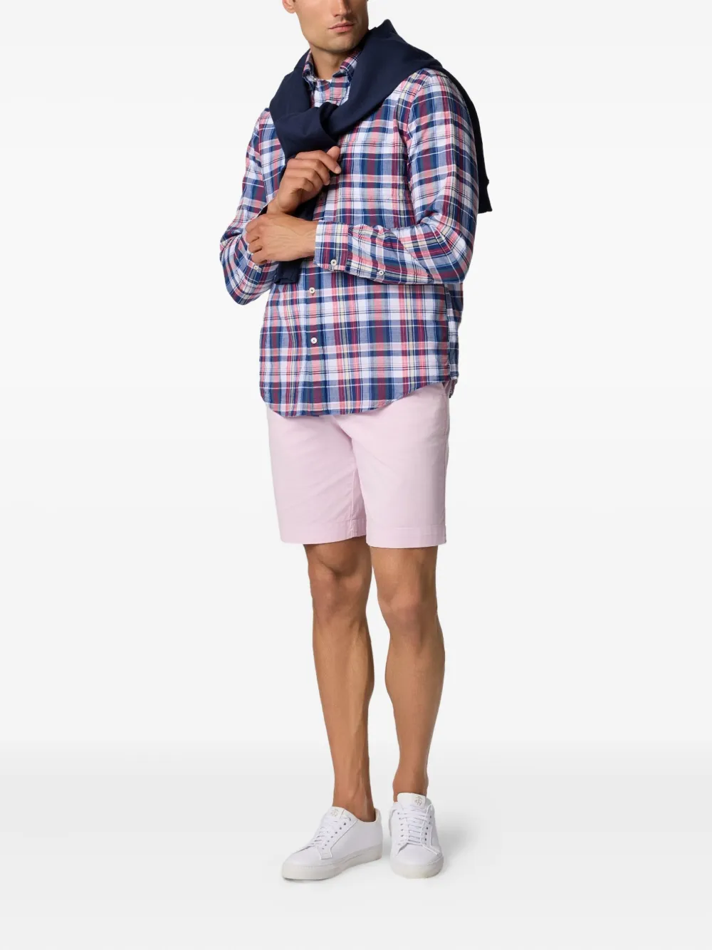 Brooks Brothers Katoenen shorts - Roze