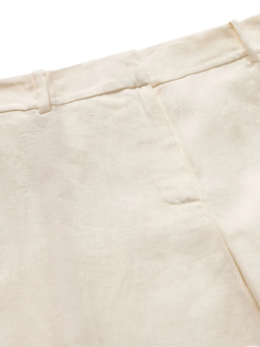 Brooks Brothers Broek met wijde pijpen Wit