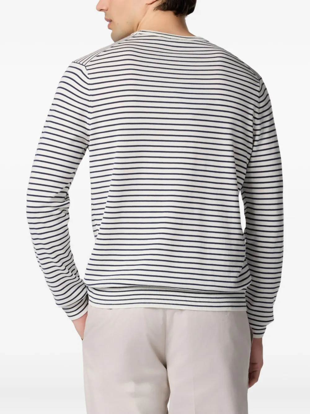Brooks Brothers T-shirt van katoenblend Wit