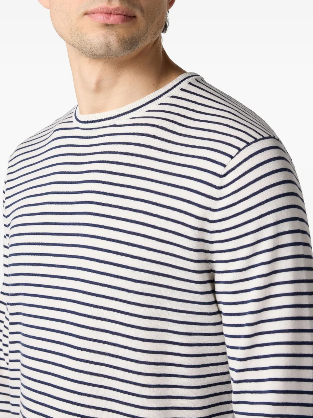 Brooks Brothers T-shirt van katoenblend Wit