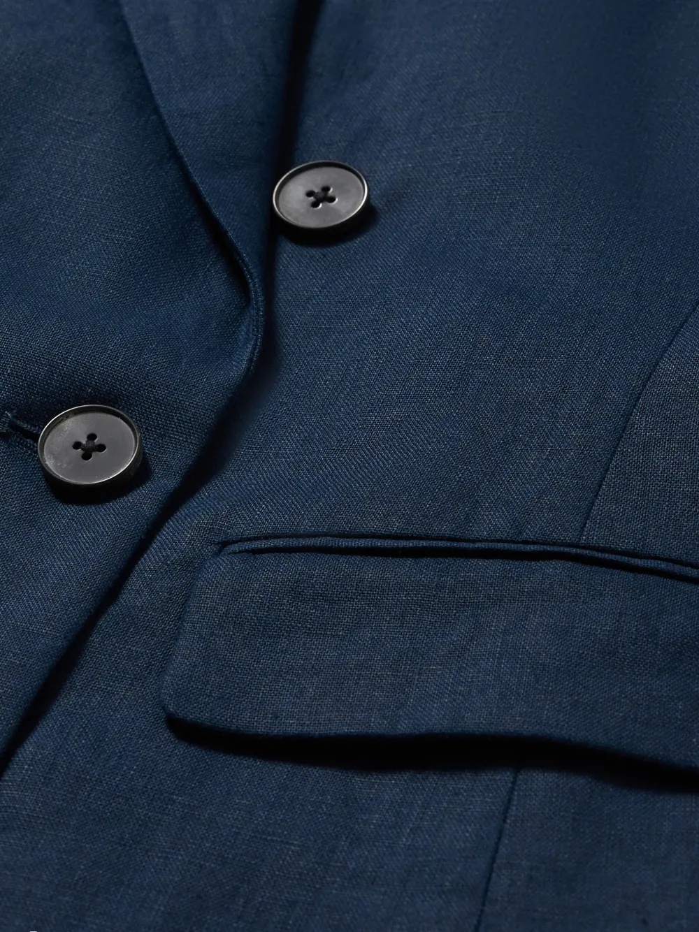 Brooks Brothers Spencer met dubbele rij knopen Blauw