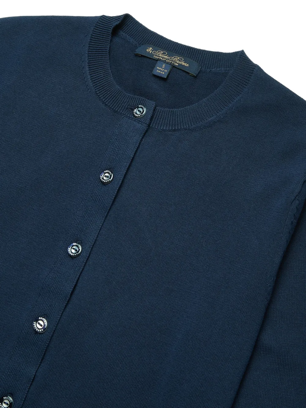 Brooks Brothers Vest met knopen Blauw