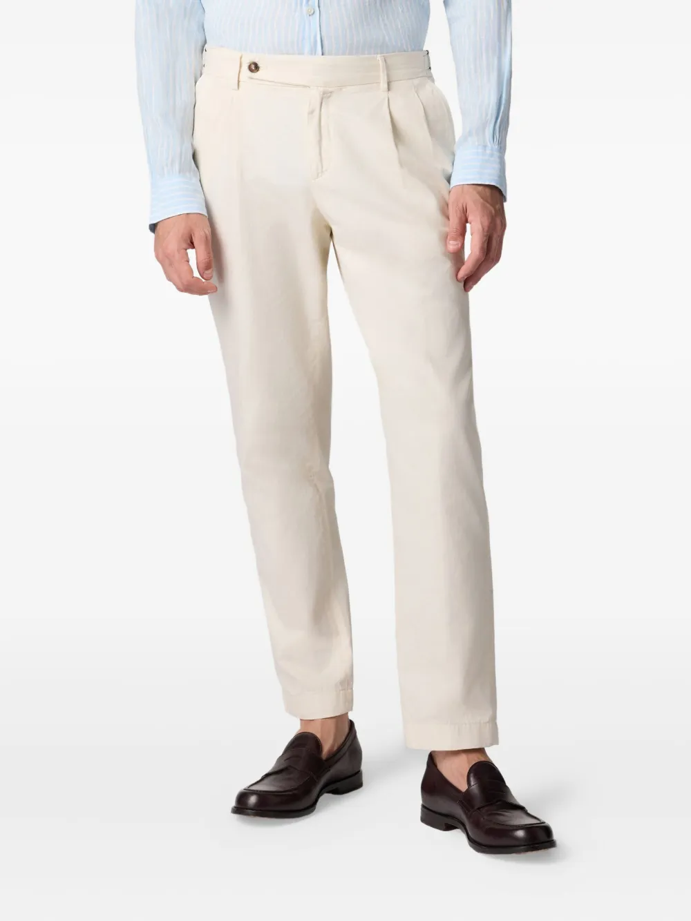 Brooks Brothers Katoenen broek Beige