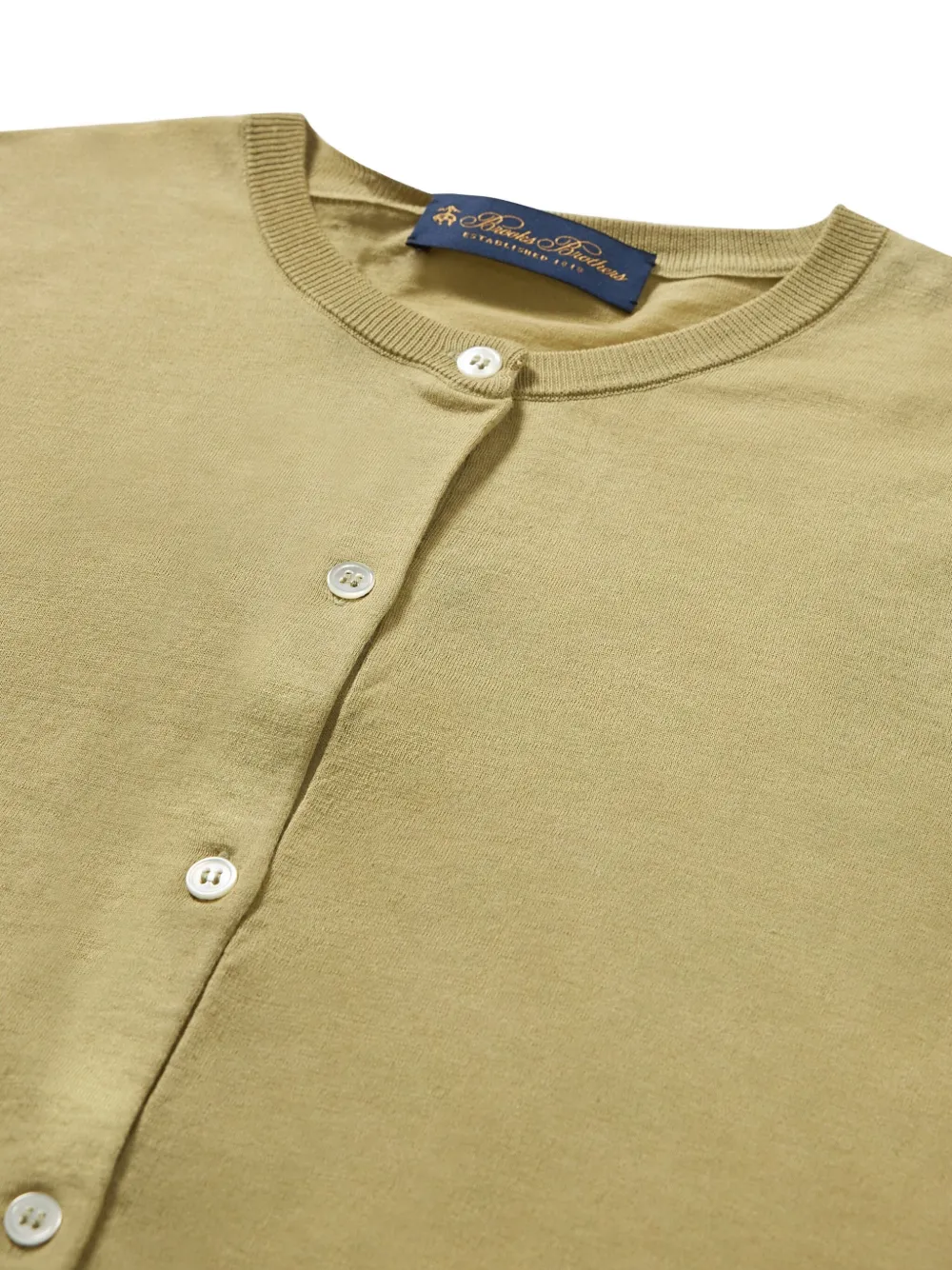 Brooks Brothers Vest met halve mouwen Groen