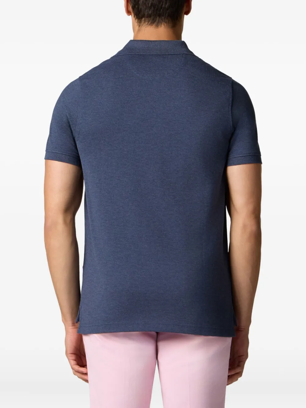 Brooks Brothers Piqué poloshirt Blauw