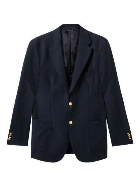 Brooks Brothers virgin-wool hopsack blazer