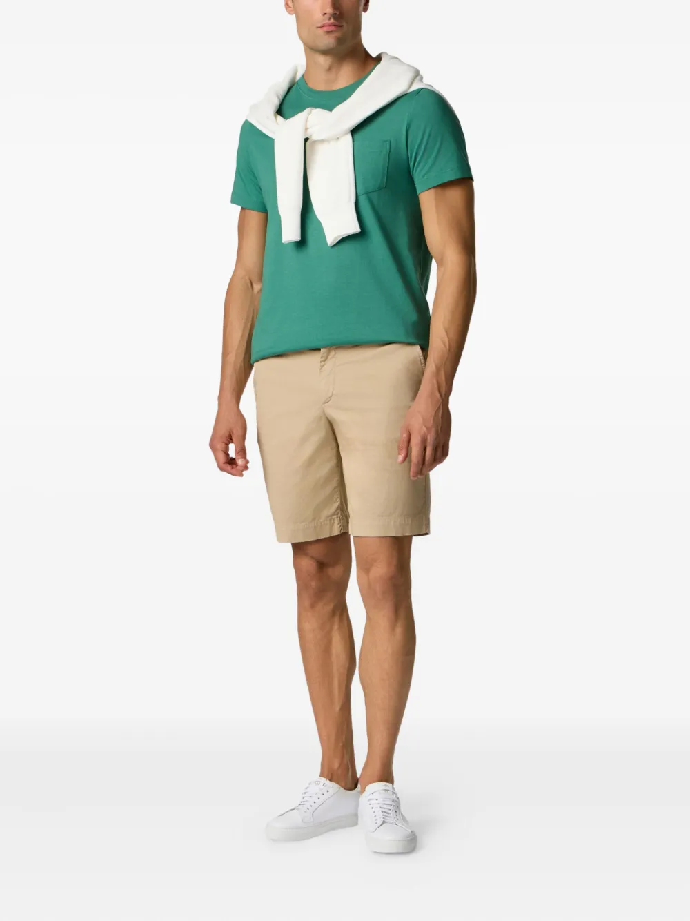 Brooks Brothers Katoenen T-shirt Groen