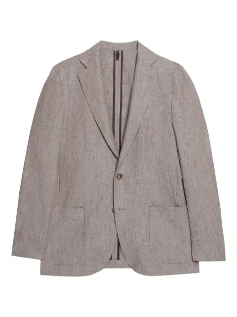 Brooks Brothers linen two-button blazer