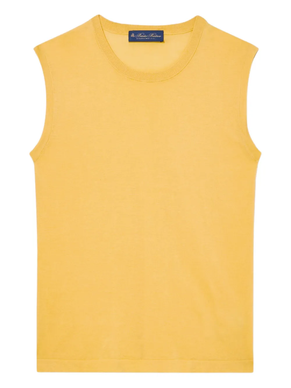Brooks Brothers Canotta in misto cotone - Giallo