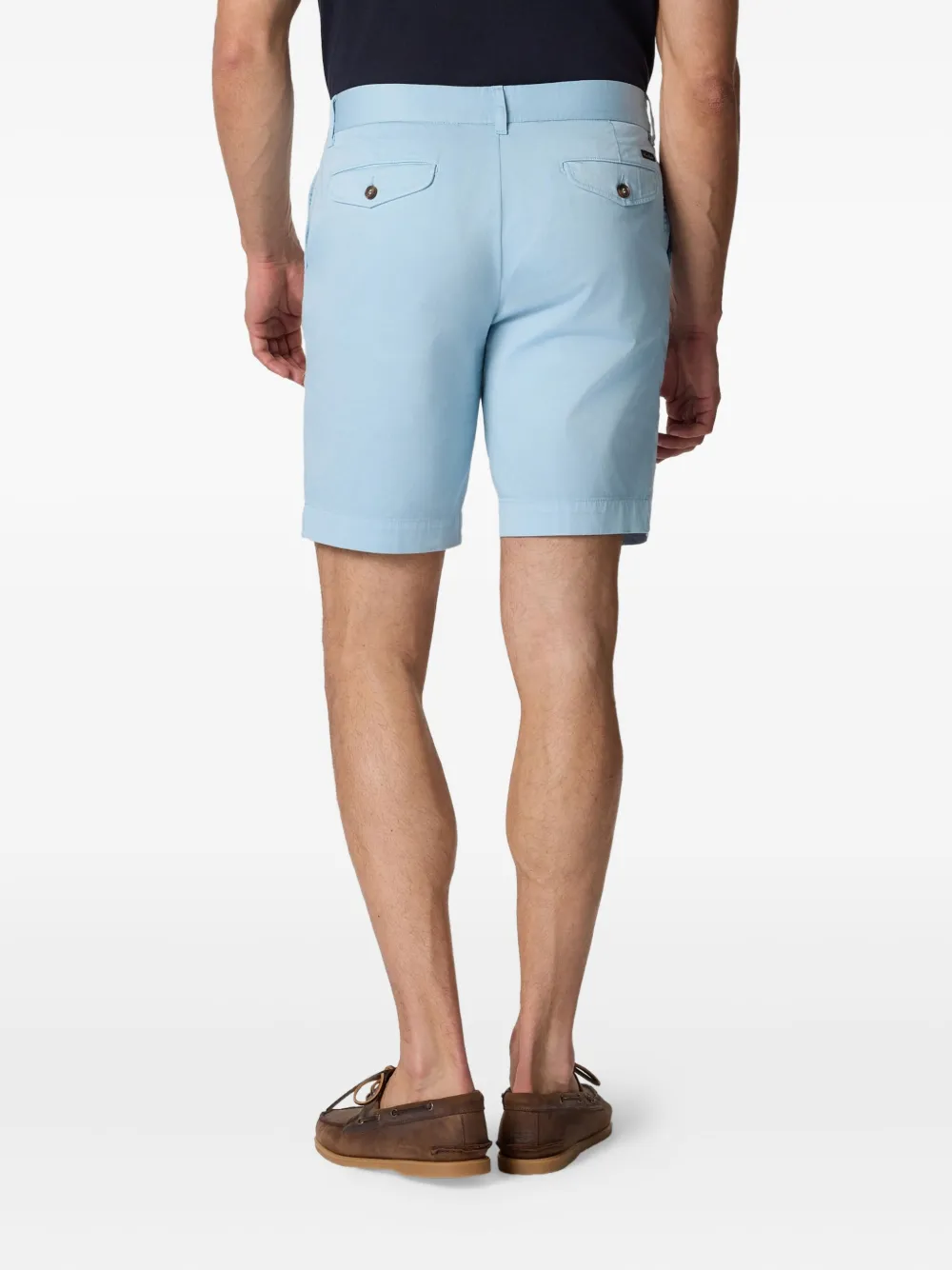 Brooks Brothers Katoenen shorts Blauw