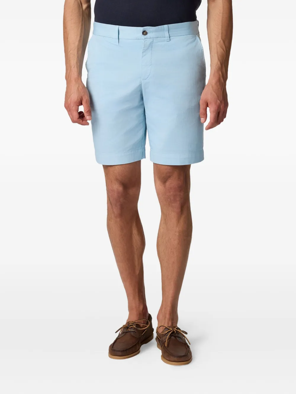 Brooks Brothers Katoenen shorts Blauw