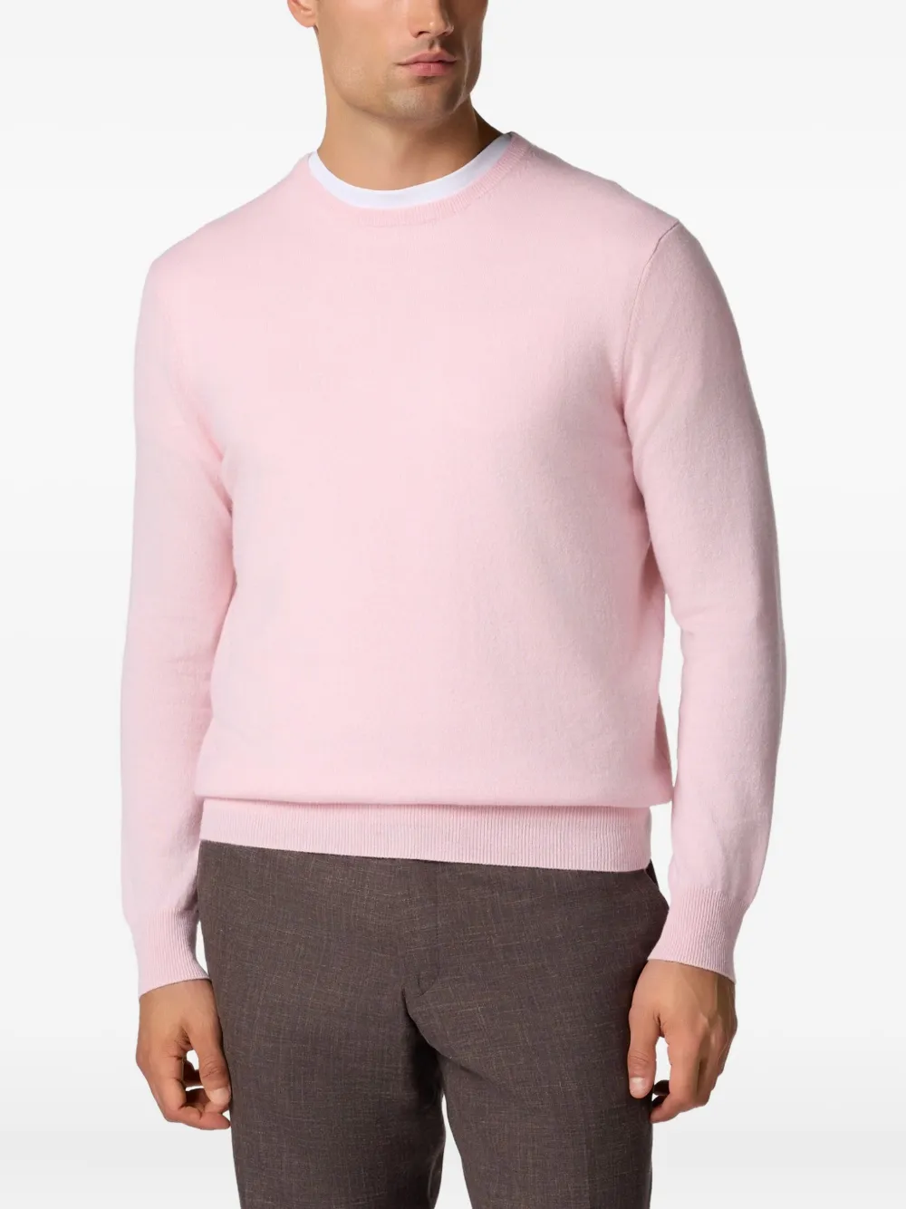 Brooks Brothers Kasjmier trui Roze