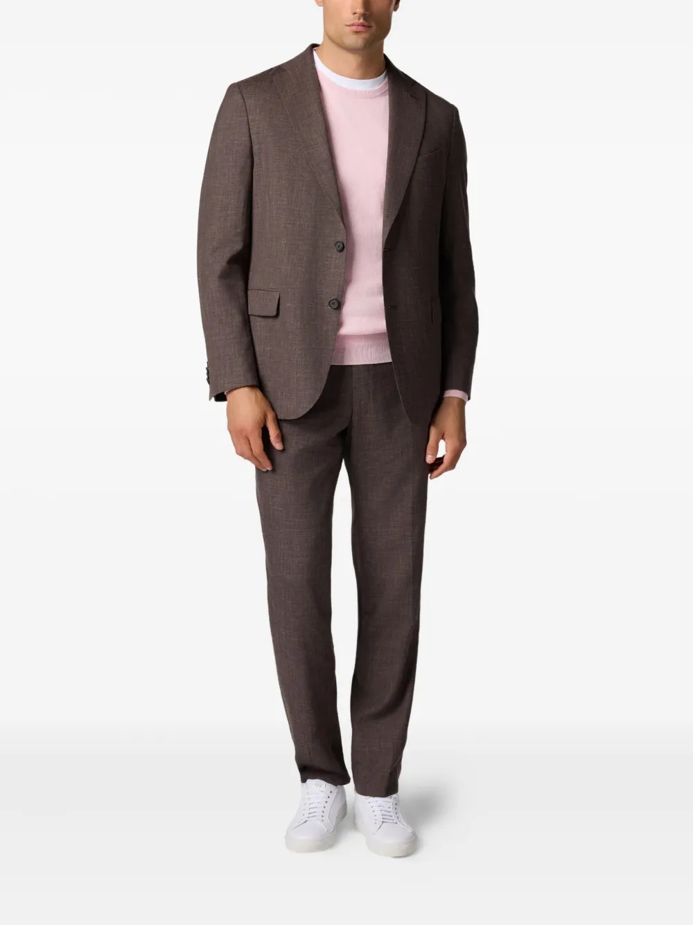 Brooks Brothers Kasjmier trui Roze