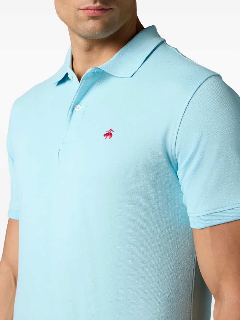 Brooks Brothers Katoenen poloshirt Blauw