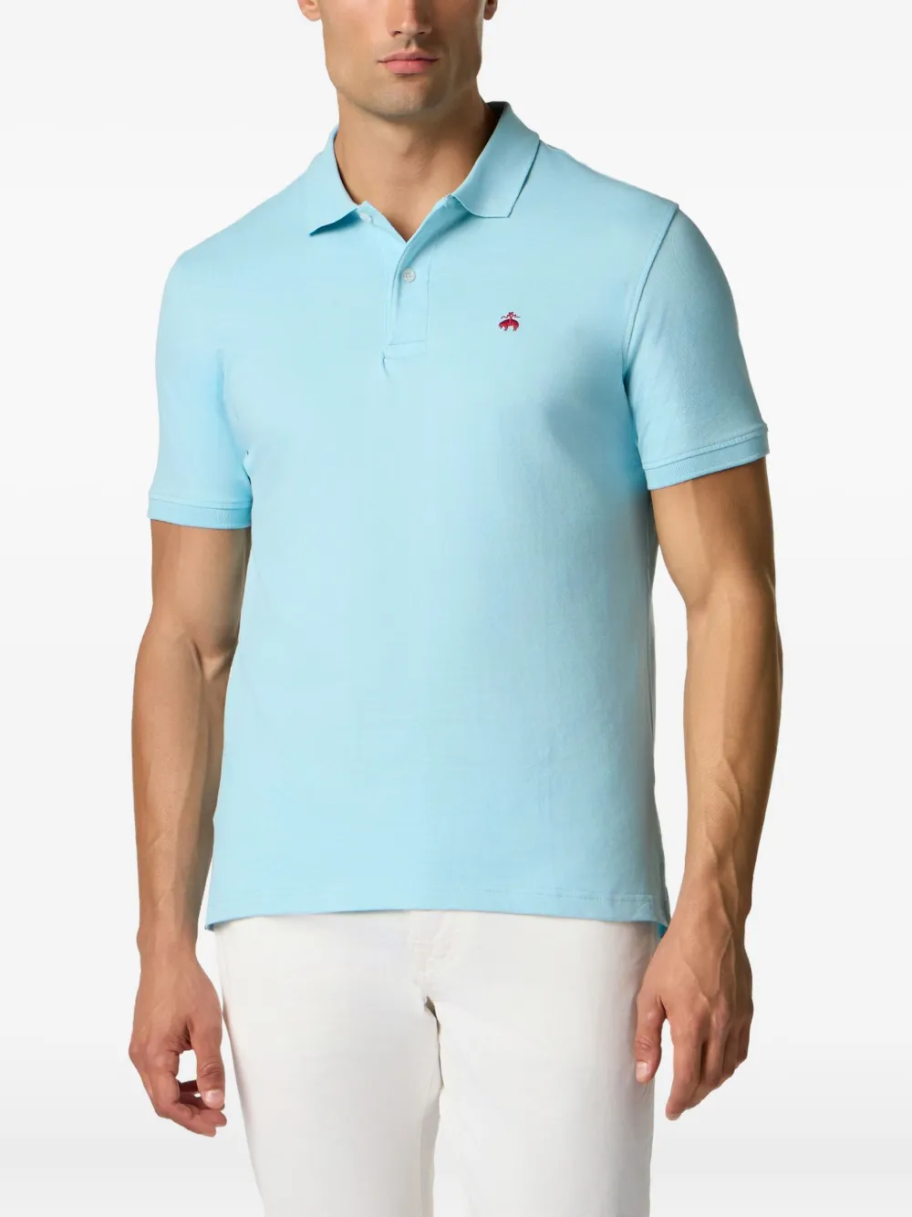 Brooks Brothers Katoenen poloshirt Blauw