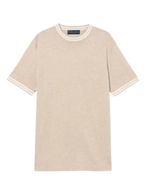 Brooks Brothers organic cotton-linen t-shirt