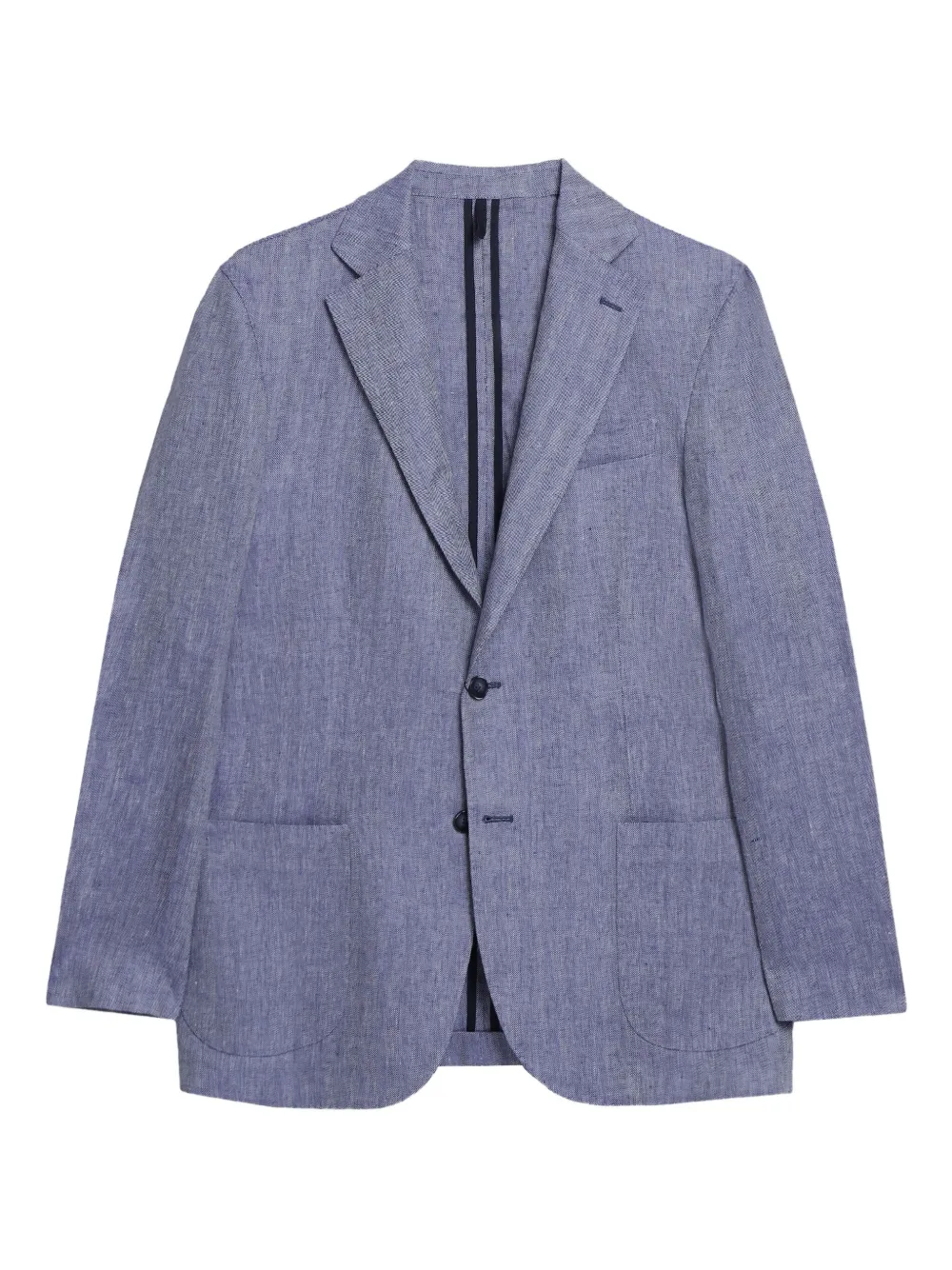 Brooks Brothers herringbone linen blazer | Blue | Image 1