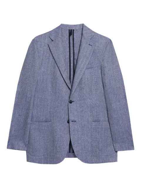 Brooks Brothers herringbone linen blazer