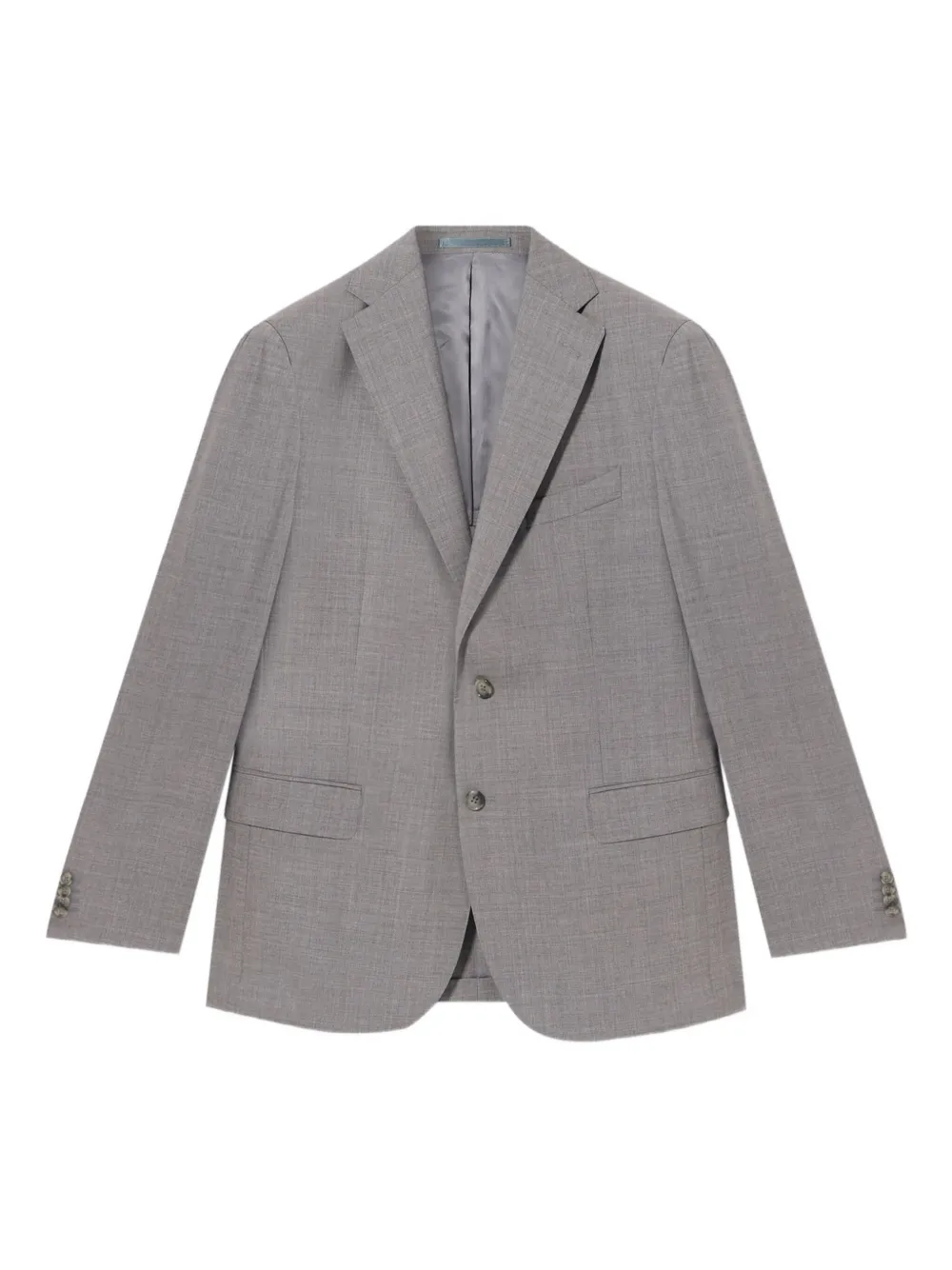 Brooks Brothers Blazer van scheerwol Grijs