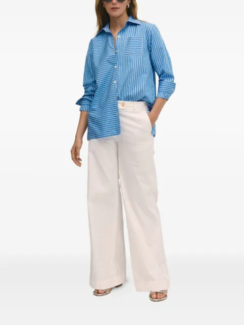Brooks Brothers wide-leg trousers