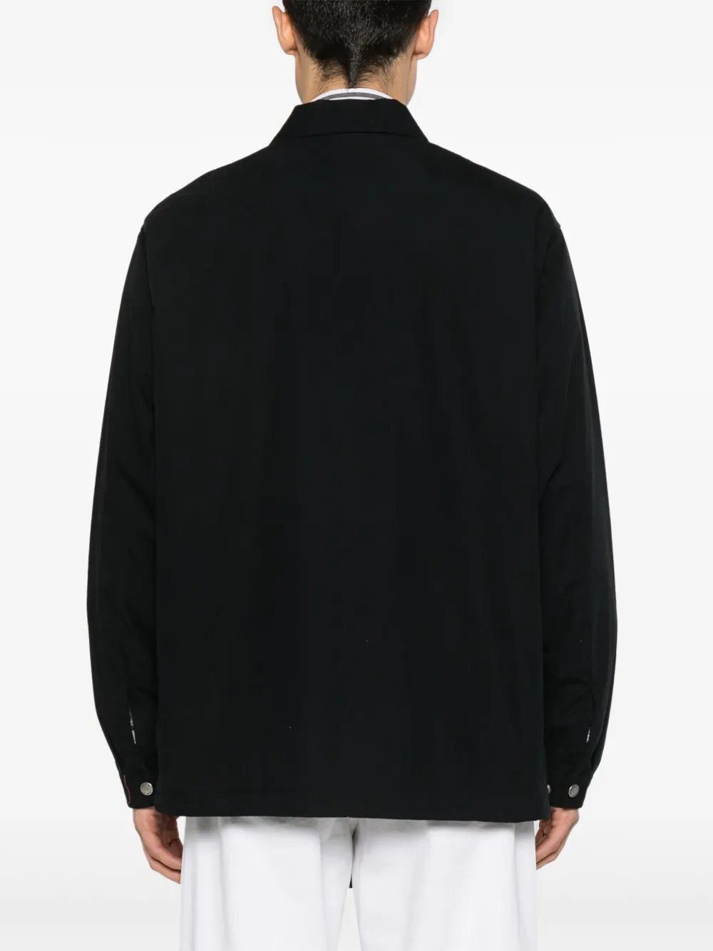 Carhartt Work In Progress Flint Corduroy Button-up Shirt In Black
