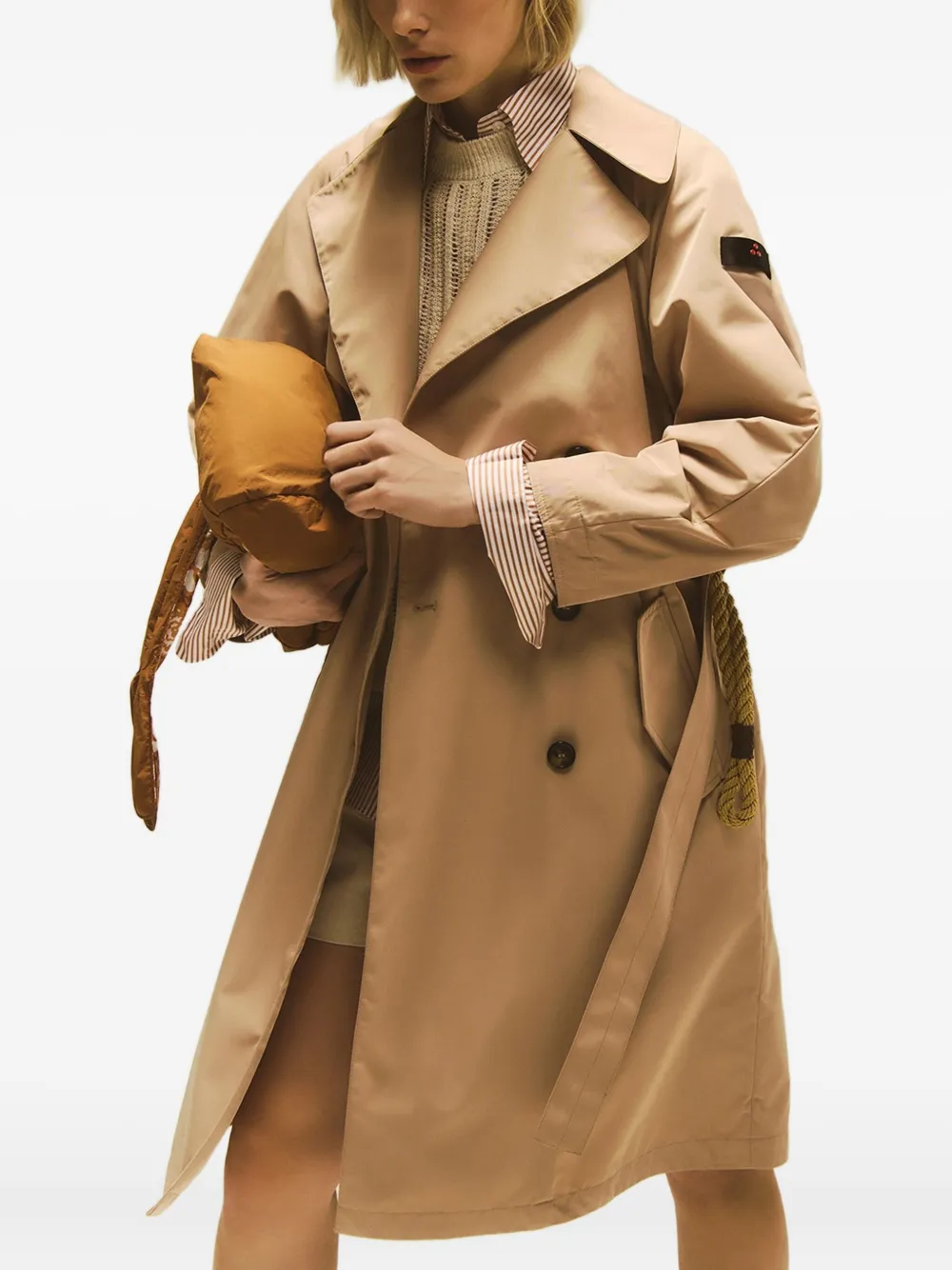 PEUTEREY RUNDE TRENCHCOAT