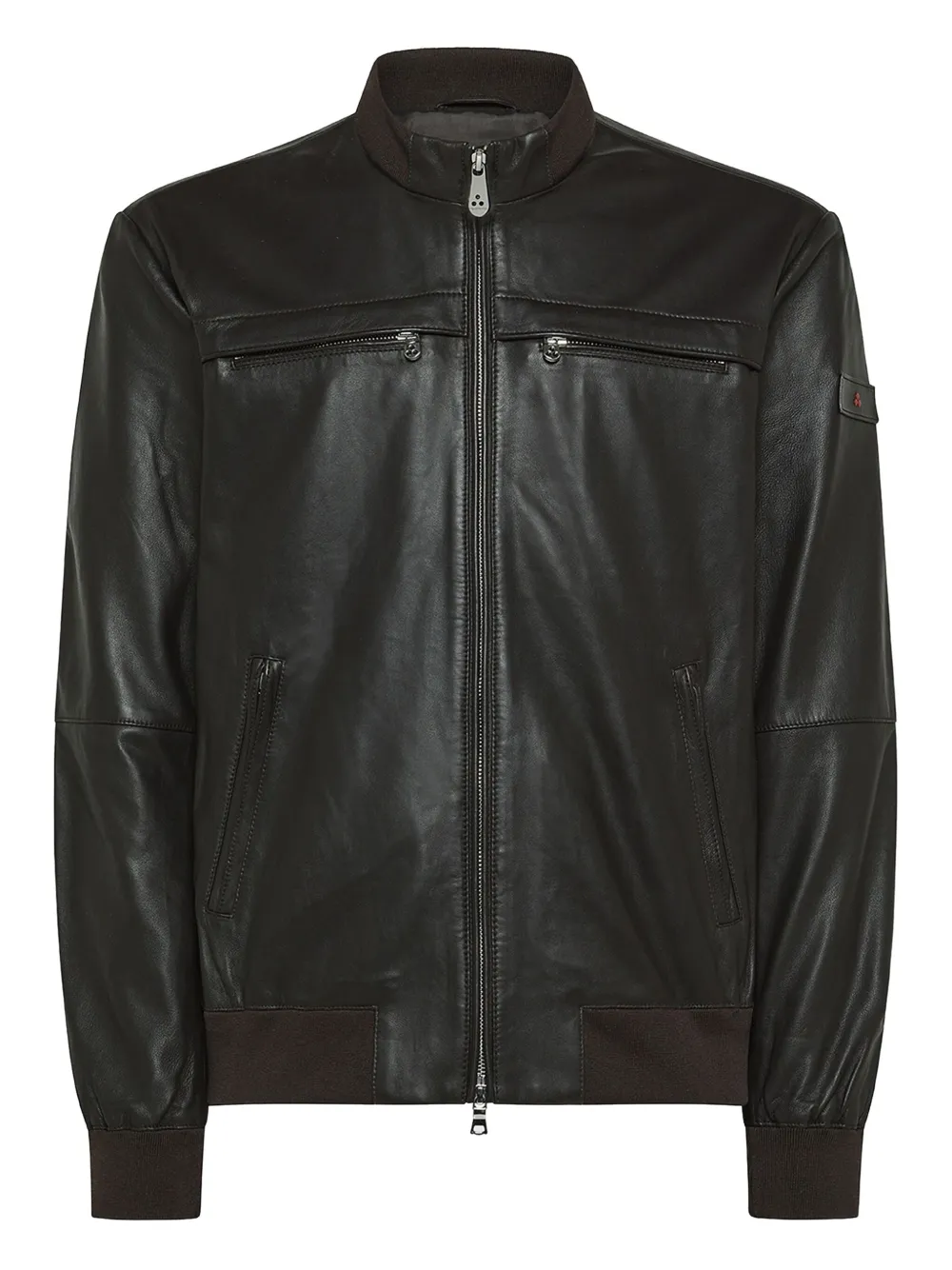Peuterey leather jacket | Brown | Image 1