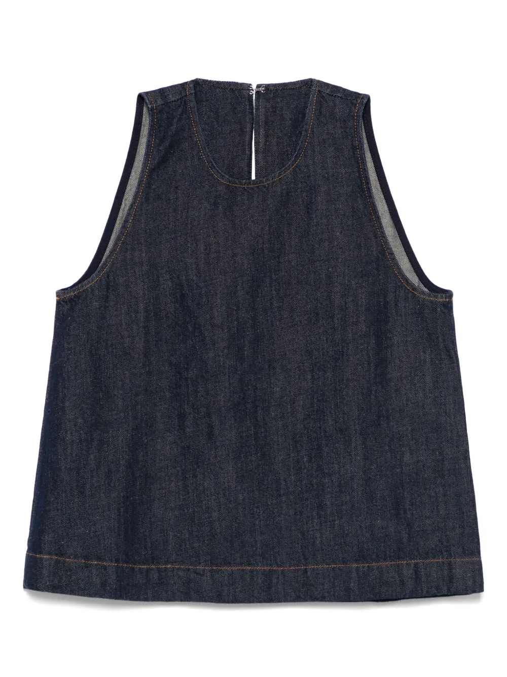 7 For All Mankind top de mezclilla | azul | Image 1