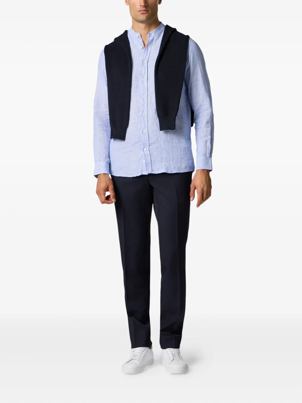 Brooks Brothers stand-collar button-up shirt | Image 2