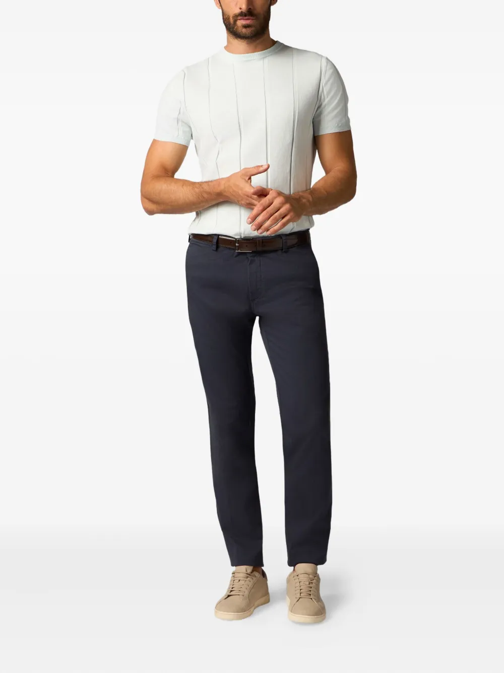 Brooks Brothers Katoenen broek Blauw