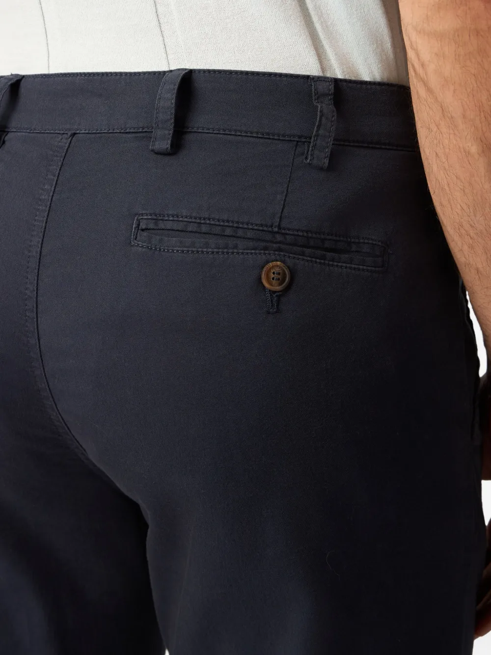 Brooks Brothers Katoenen broek Blauw