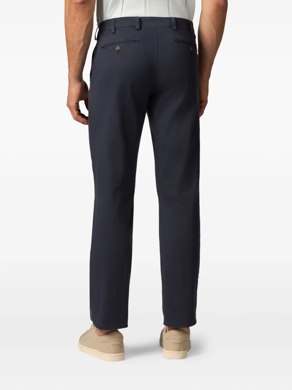 Brooks Brothers Katoenen broek Blauw
