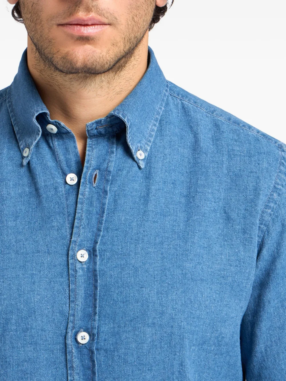 Brooks Brothers Button-down overhemd Blauw