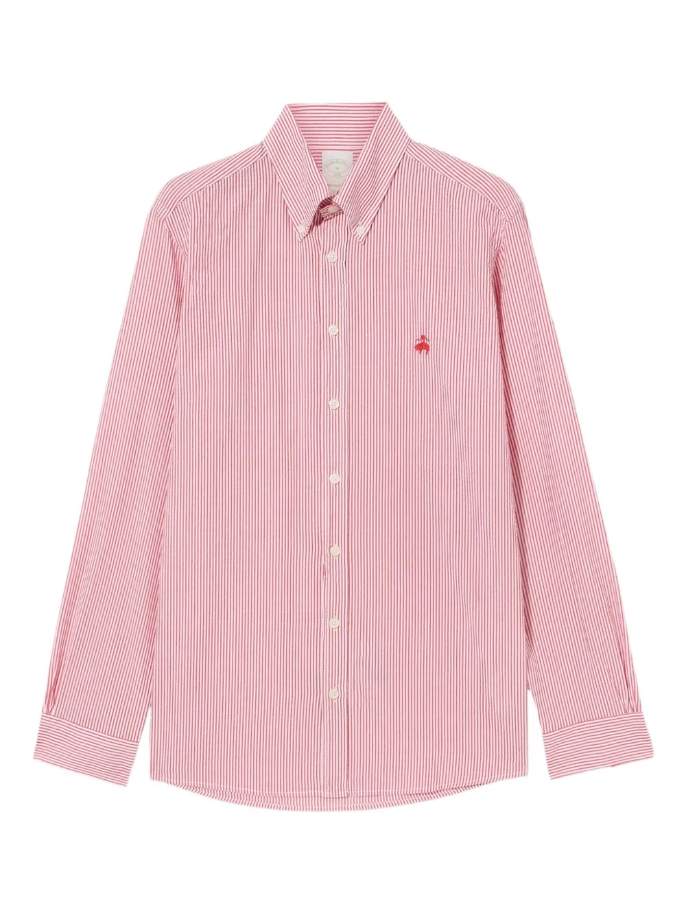 Brooks Brothers striped button-up shirt | Red | Image 1