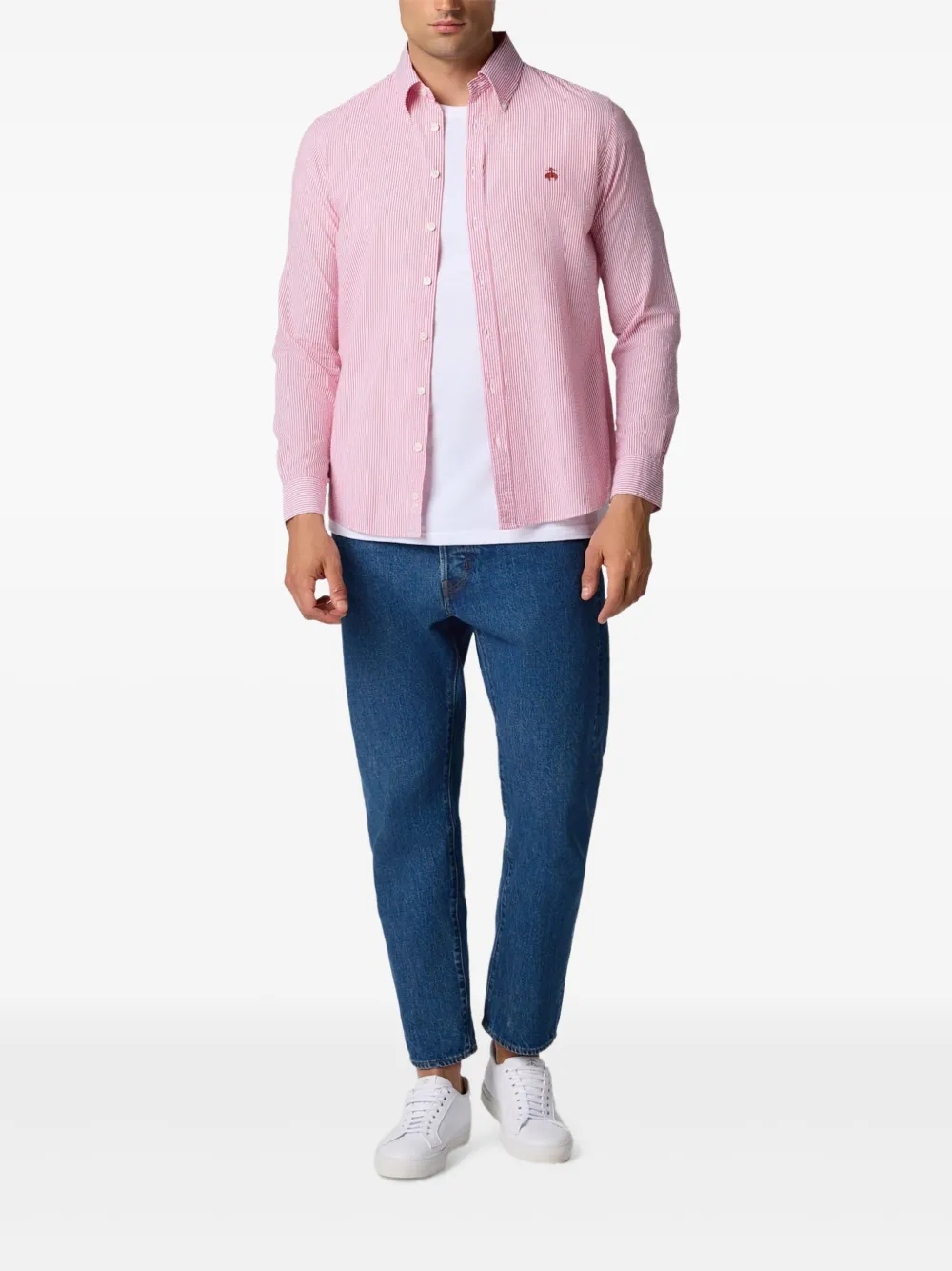 Brooks Brothers striped button-up shirt | Image 2