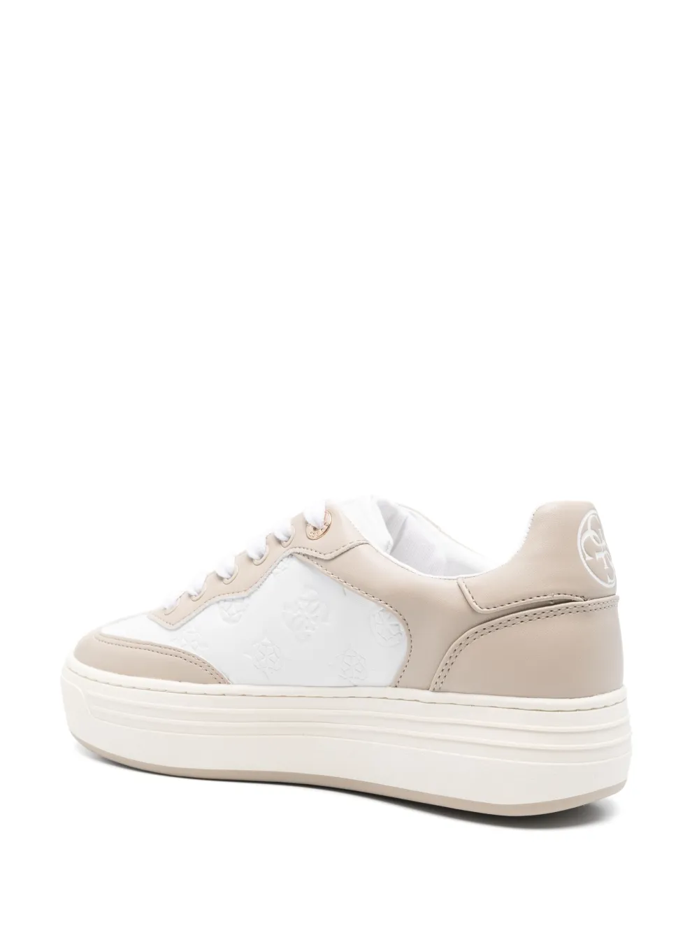 GUESS USA logo-debossed sneakers White