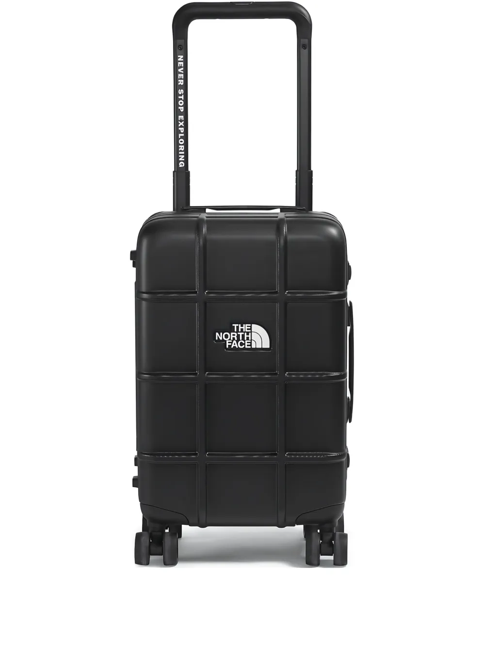 The North Face Rolkoffer met logoprint Zwart