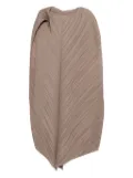 Pleats Please Issey Miyake flared pleated dress - Brown