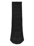 A Paper Kid open-knit skirt - Black