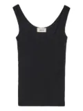 A Paper Kid scoop-neck tank top - Black