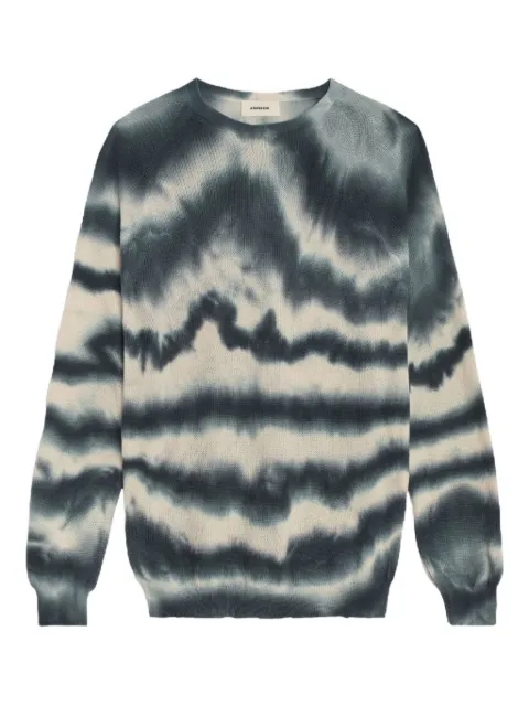 A Paper Kid tie-dye long-sleeve sweater
