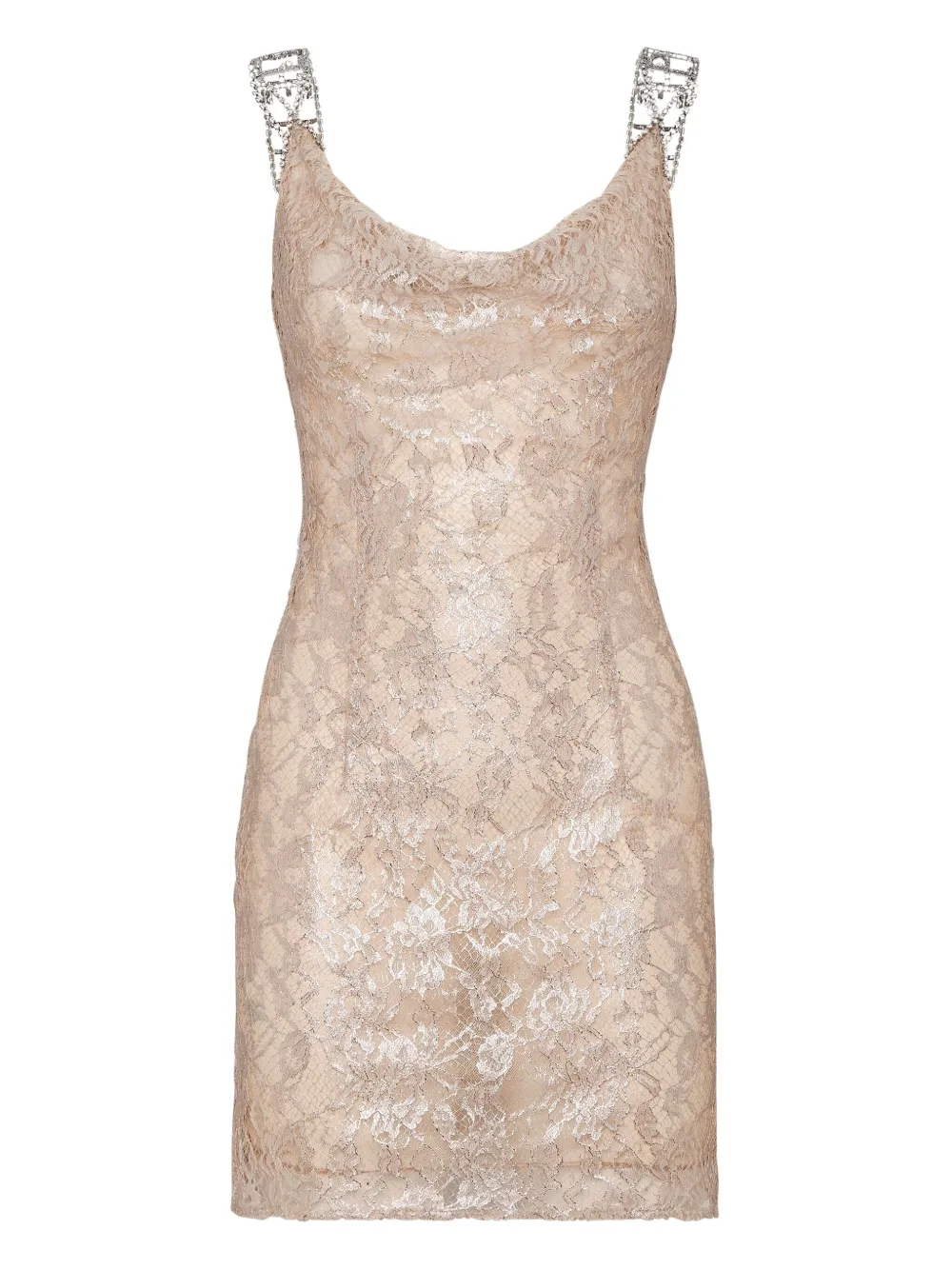 Philipp Plein Mini-jurk met print Roze